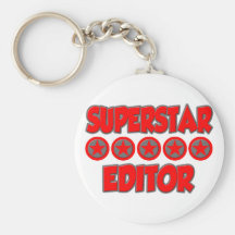 Superstar Editor Key Chains