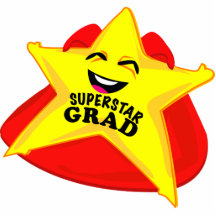 superstar graduate funny photo  sculpture! acrylic cut outs