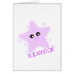 superstar! greeting card