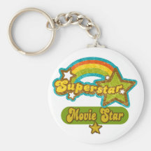 Superstar Movie Star Key Chains