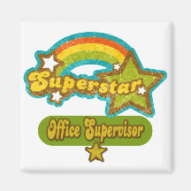 Superstar Office Supervisor Magnet