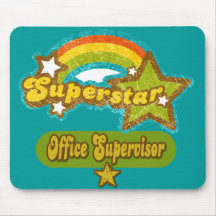 Superstar Office Supervisor Mouse Mat