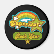 Superstar Rock Star Fridge Magnet