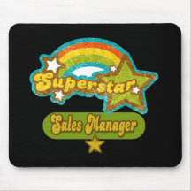 Superstar Sales Manager Mouse Mat