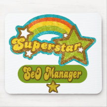 Superstar SEO Manager Mousemats