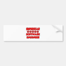Superstar Software Engineer Bumper Stickers
