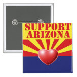 SUPPORT Arizona, AZ Pin