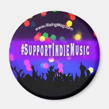 Support Indie Music Refrigerator Magnets