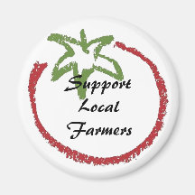 Support Local Farmers Magnets