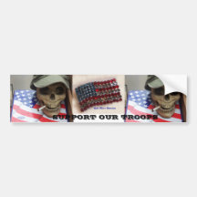SUPPORT OUR TROOPS BUMPER STICKER