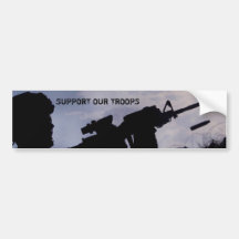 SUPPORT our Troops Bumper Stickers