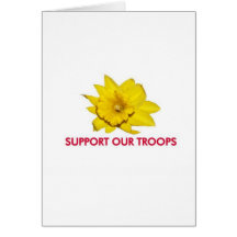 SUPPORT OUR TROOPS GREETING CARDS