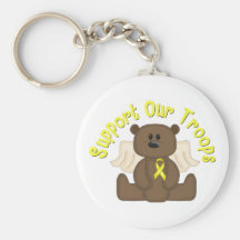 Support Our Troops Key Chain