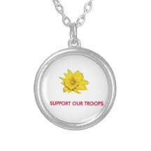 SUPPORT OUR TROOPS NECKLACES