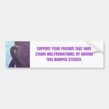 SUPPORT YOUR FRIENDS THAT HAVE ARNOLD... BUMPER STICKERS