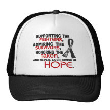 Supporting Admiring Honouring 3.2 Melanoma Mesh Hat