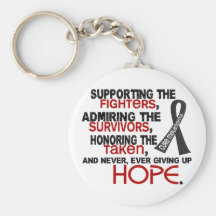 Supporting Admiring Honouring 3.2 Melanoma Key Chains