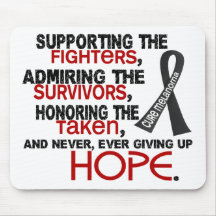 Supporting Admiring Honouring 3.2 Melanoma Mousemats