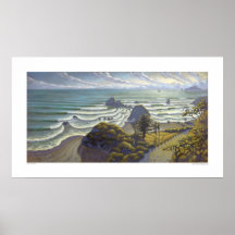 Surf Check Daydream Poster