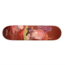 surf to New York Skate Board Deck