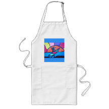 Surfer Beach Sunset Aprons