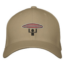 Surfer Crossing lid Embroidered Hat