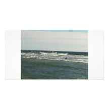 surfer customized photo card