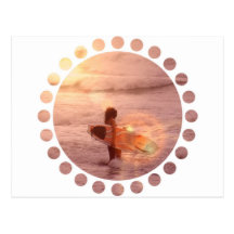 Surfer Girl Postcard