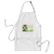 Surfer Theme Apron