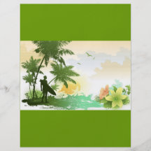 Surfer Theme Full Colour Flyer