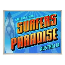 SURFERS PARADISE POST CARDS