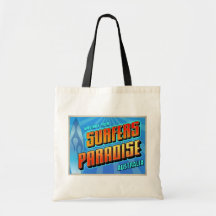 SURFERS PARADISE TOTE BAGS