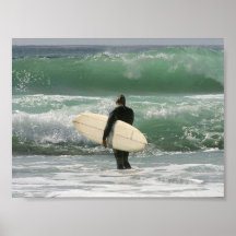 Surfers Surfing Sport Poster