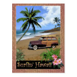Surfin' Hawaii Postcard