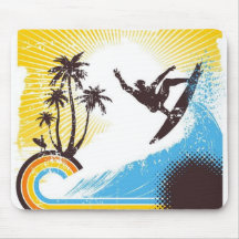 "Surfin'" the Net Mouse Mats