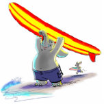 sUrFiNg eLePhAnt Cut Out