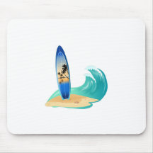 Surfing Mouse Pad