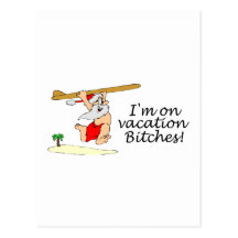 Surfing Santa Postcards