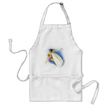 Surfing Summer Waves Apron