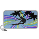 surfing surfer vector art waves swirl iPhone speakers