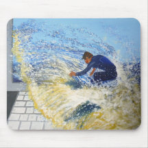 Surfing the Net Mousepads