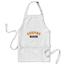 surfing widow apron