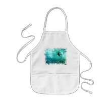 Surfing Wipeout Children's Apron