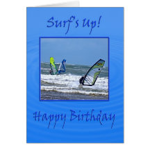 Surfs up! card