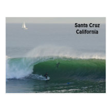 Surf's Up-Santa Cruz Postcard