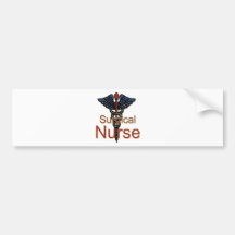 Surgical Nurse Bumper Sticker