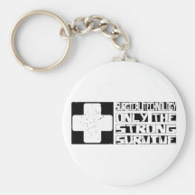 Surgical Technology Survive Keychain