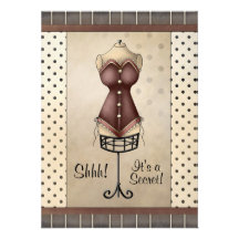 Surprise Bridal (Lingerie) Shower Invitation