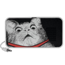 Surprised Cat Gasp Meme - Portable Speaker