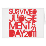 Survived Judgement Day 2011 Cards